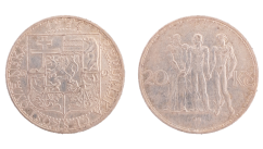 20 korun 1934
