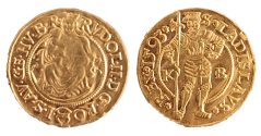 Dukát Rudolf II. 1593 KB