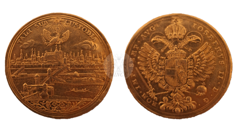 5 dukát Regensburg Josef II.