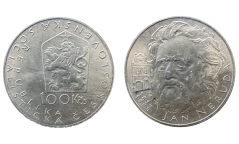 100 Kčs 1984 Neruda