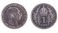 koruna 1914 Vídeň