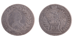 20 krejcar 1765 Vídeň