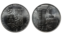 100 Kčs 1993 klášter