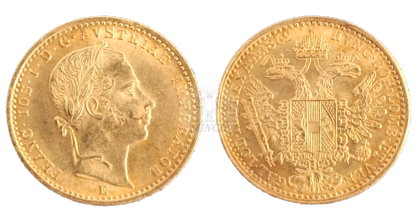Dukát František Josef I. 1862 E Karlsburg