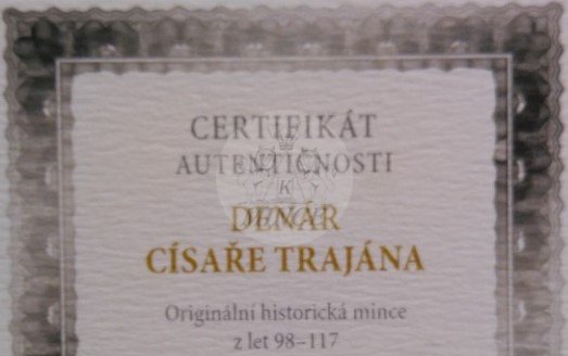 Trajan, Traianus, denár (98-117 n. l.)