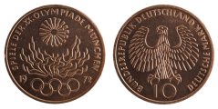 10 marek 1972 F XX. olympijské hry v Mnichově