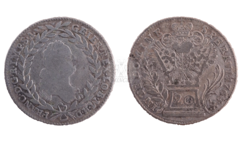 20 krejcar 1763 Vídeň