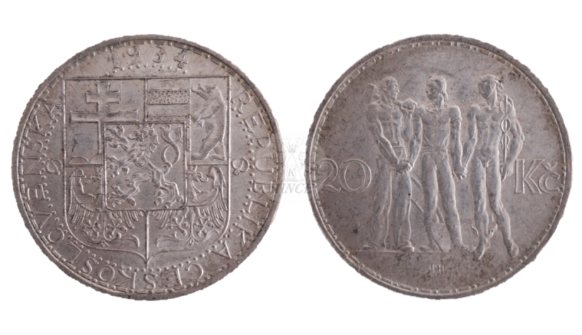20 Kč 1934