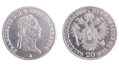 20 krejcar 1831 A