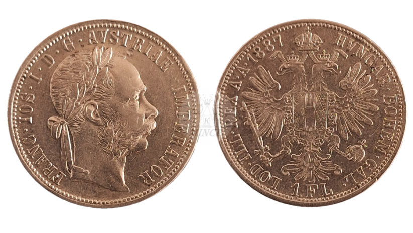 Gulden 1887 František Josef I.