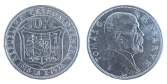 10 Kč 1928 Desáté výročí vzniku Československé republiky 10 Kč 1928 Desáté výročí vzniku Československé republiky