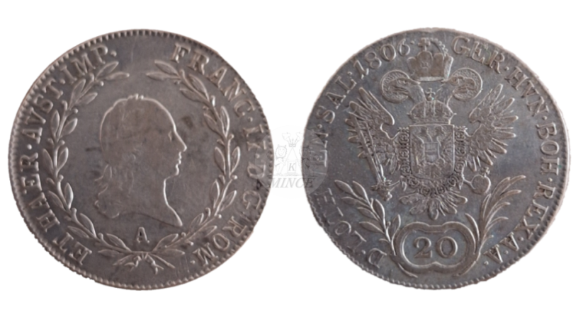 20 krejcar 1806 A