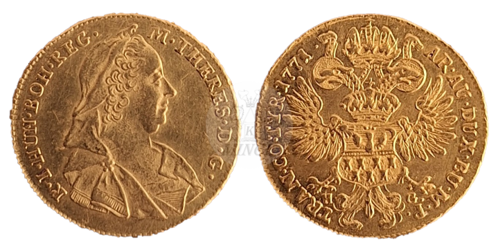 Dukát Marie Terezie 1771 H-G