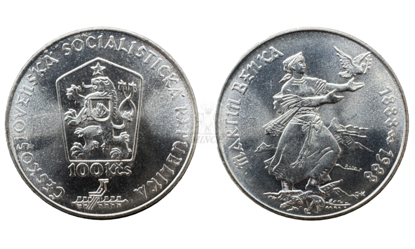 100 Kčs 1988 Benka