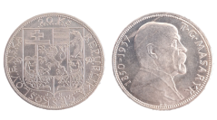 20 Kč 1937 Úmrtí presidenta T. G. M.