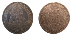 1/2 Tolar Leopold I. 1698 KB