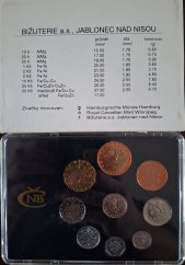 Sada oběžných mincí ČR 1993 BK