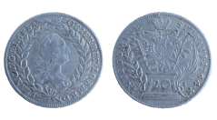 20 krejcar František I. Štěpán Lotrinský 1764 WI Vídeň