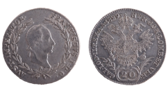 20 krejcar 1829 A