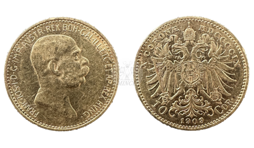 10 korun 1909 Marschall