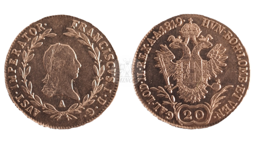20 krejcar 1819 A František I.