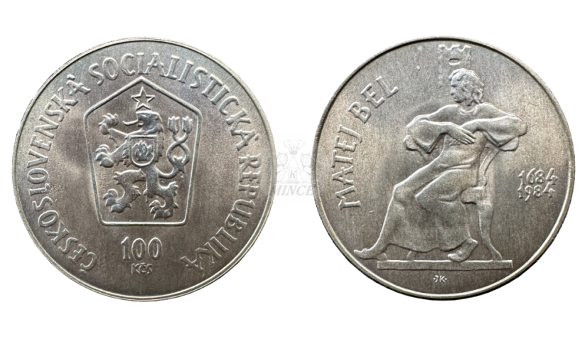 100 Kčs 1984 Bel