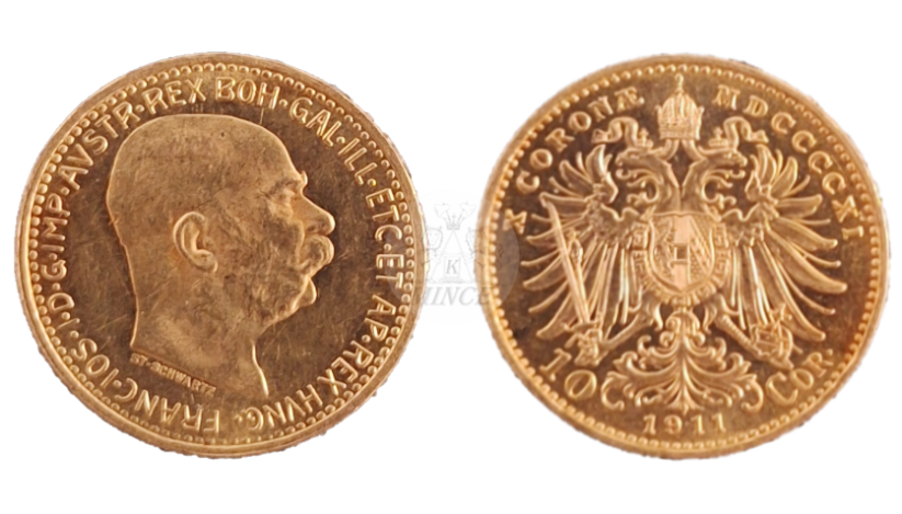 10 korun 1911 Vídeň