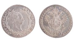 20 Krejcar 1830 Praha