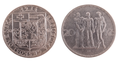 20 Kč 1934 20 Kč 1934