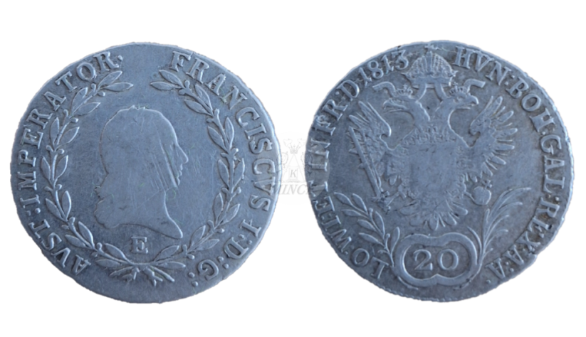 20 Krejcar František I. 1813 E Karlsburg