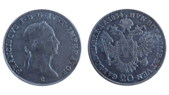 20 krejcar František I. 1834 C Praha 20 krejcar František I. 1834 C Praha