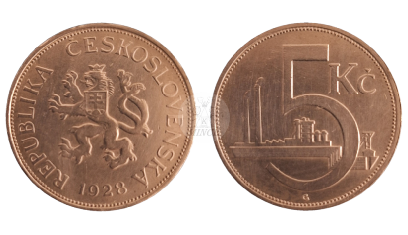 5 Kč 1928