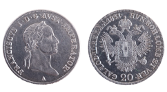 20 krejcar 1831 Vídeň