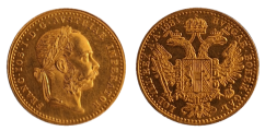 Dukát František Josef I. 1881 bz.