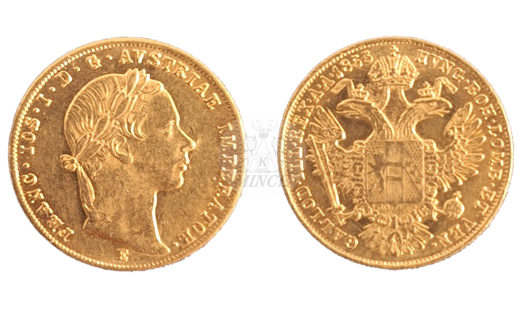 dukát 1853 E