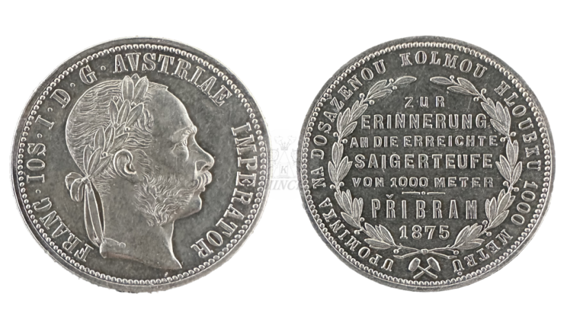 florin 1875 Příbramský