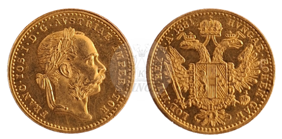 Dukát František Josef I. 1881 