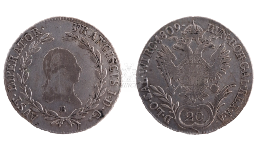 20 Krejcar 1809 Kremnica