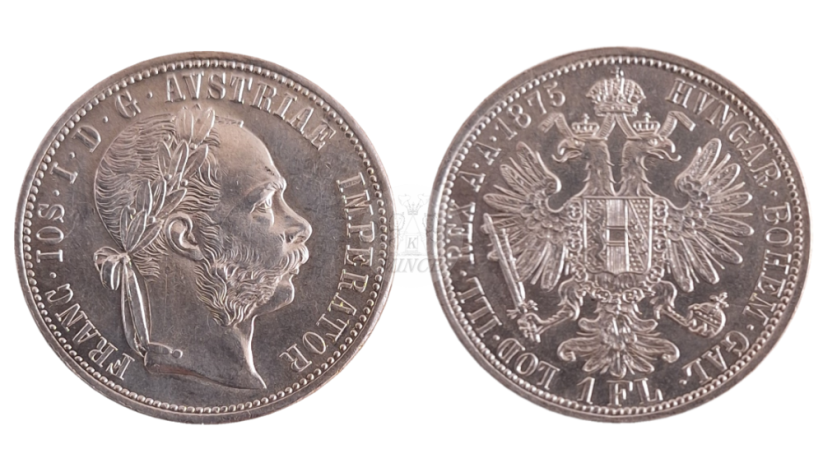zlatník 1875 František Josef I.