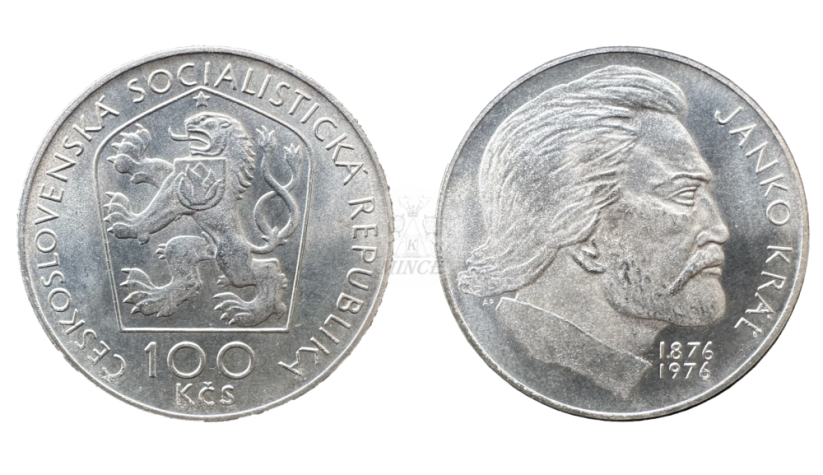 100 Kčs 1976 Janko Král