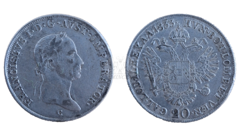 20 Krejcar František I. 1833 C Praha