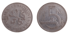 5 Kč 1929 5 Kč 1929