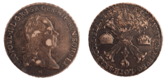 Tolar křížový Leopold II. 1792 M 
