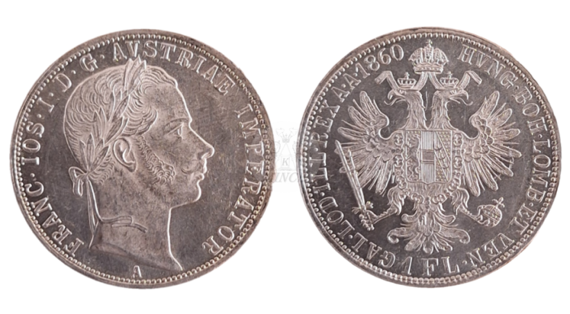 Zlatník 1860 A František Josef I.