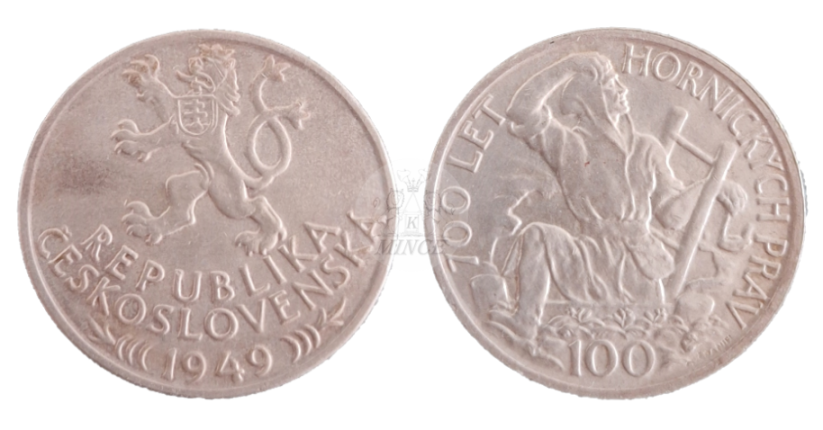 100 Kčs 1949