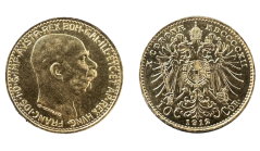 10 koruna 1912 novoražba 10 koruna 1912 novoražba