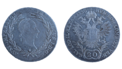 20 Krejcar František I. 1830 B Kremnica