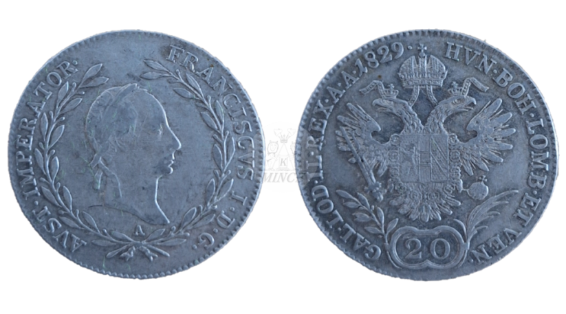 20 Krejcar František I. 1829 A Vídeň