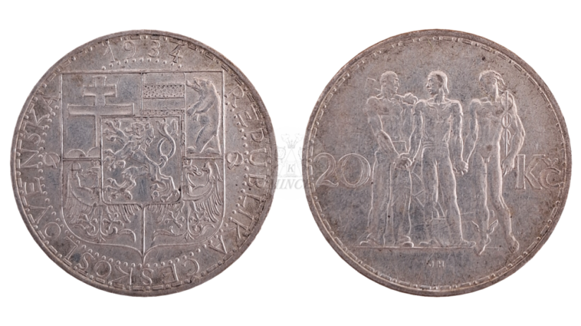 20 Kč 1934