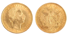 Dukát František Josef I. 1862 E Karlsburg